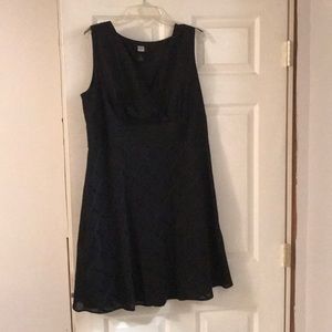 Black cotton dress.